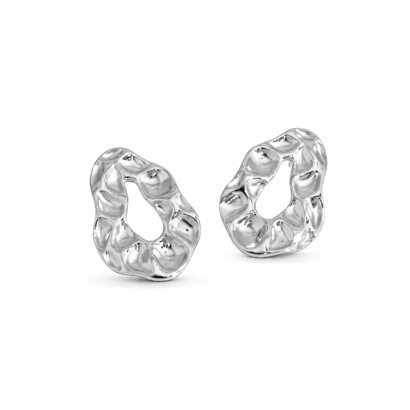Brilliance Silver Stud Earrings by Frequency Paris-Ibiza. The perfect gift for her.